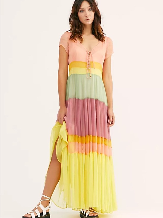 Free People Dresses & Skirts - NWT Free People Tiered Hocus Pocus Maxi Dress